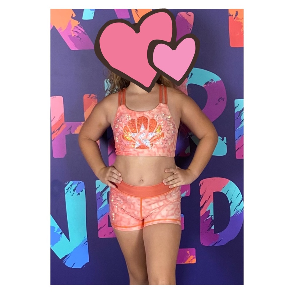 Rebel Athletic Coral Set